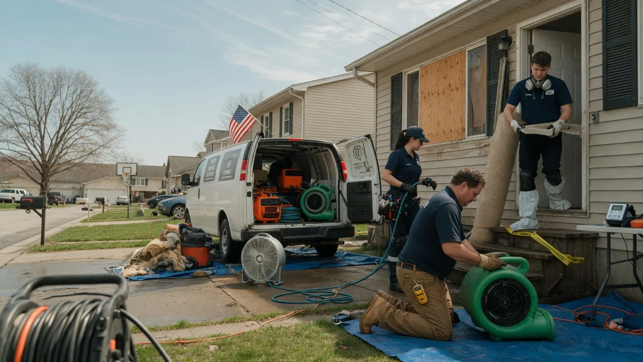 Water Damage Restoration in Hanoverton, OH near me